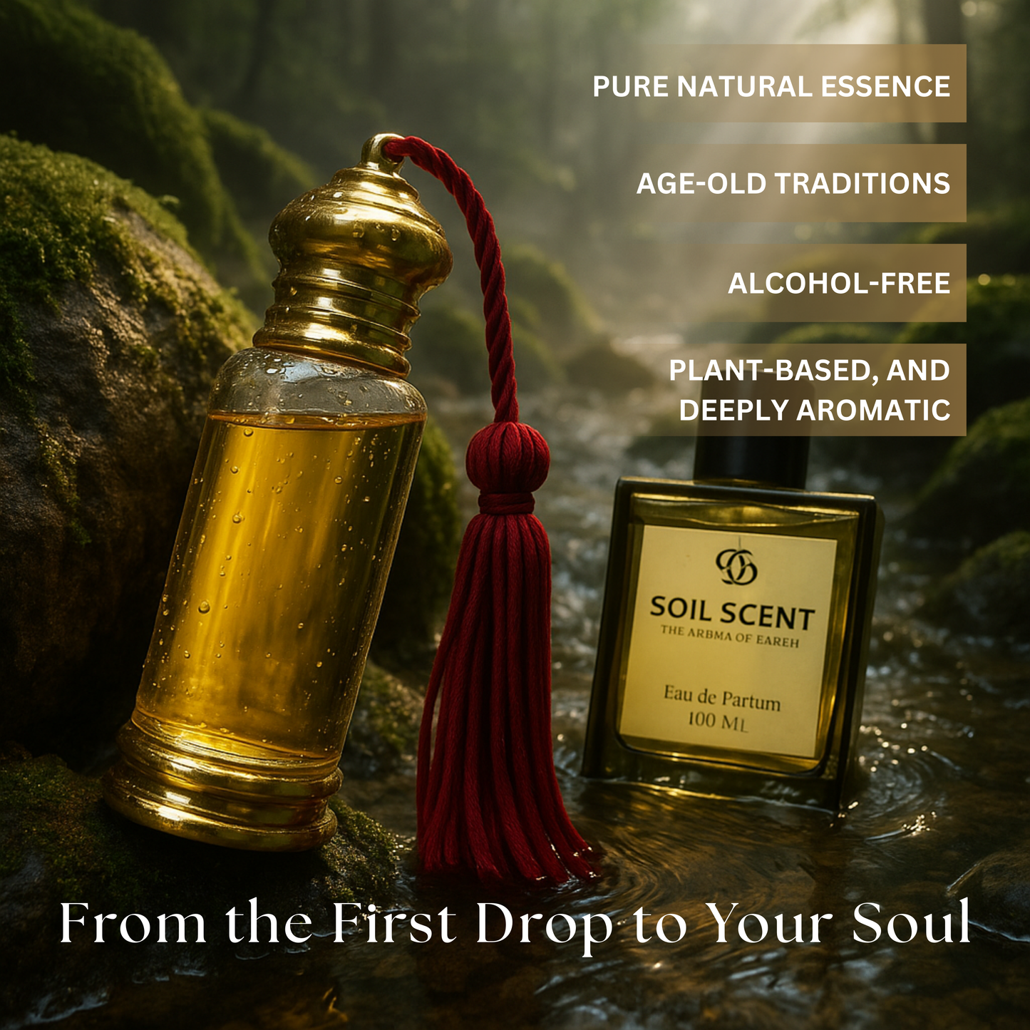 Soil Scent Perfume + Mitti Attar Combo – Luxury Duo at Just ₹999