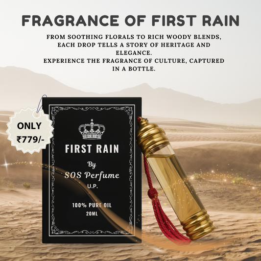 First Rain Handmade Mitti Attar - 20ML Pure Oil